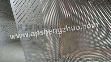 耐磨损纯钛网, 食品机械用圆孔钛网, 海水过滤冲压钛网【大量现货】